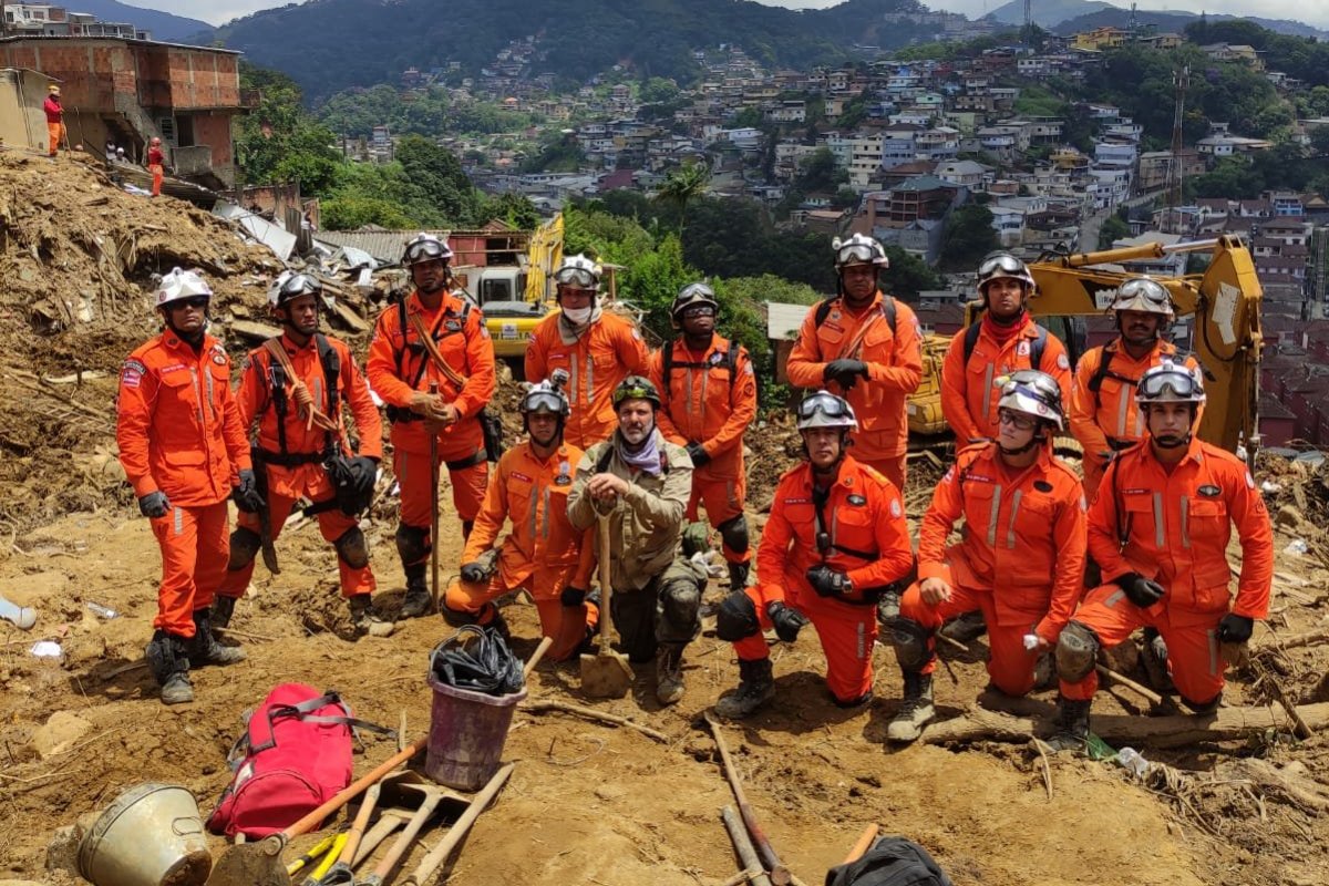 Bombeiros Militares da Bahia retornam de Petrópolis após buscas de vítimas