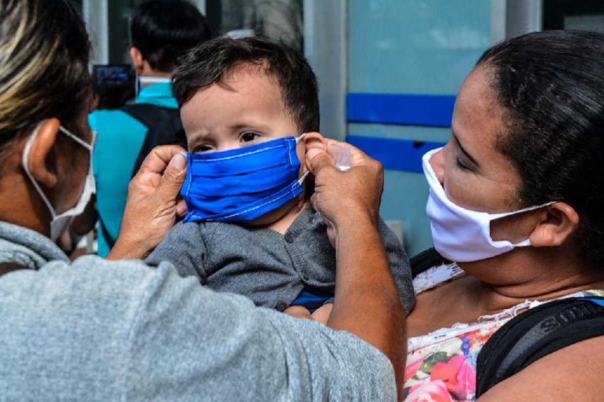 Crianças entre 0 e 4 anos são afetadas de forma mais leve pela Covid-19