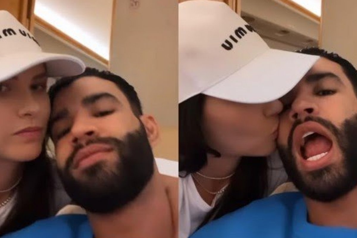 Sem os filhos, Andressa Suita e Gusttavo Lima embarcam para Portugal em clima de lua de mel!