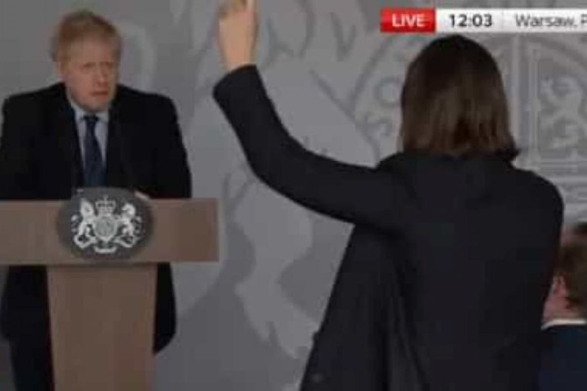 Jornalista ucraniana cobra ajuda do Reino Unido e diz que Boris Johnson está com medo