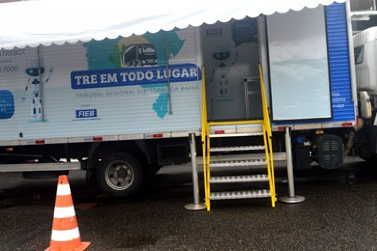 Itapuã será primeiro bairro de Salvador a receber caminhão itinerante do TRE