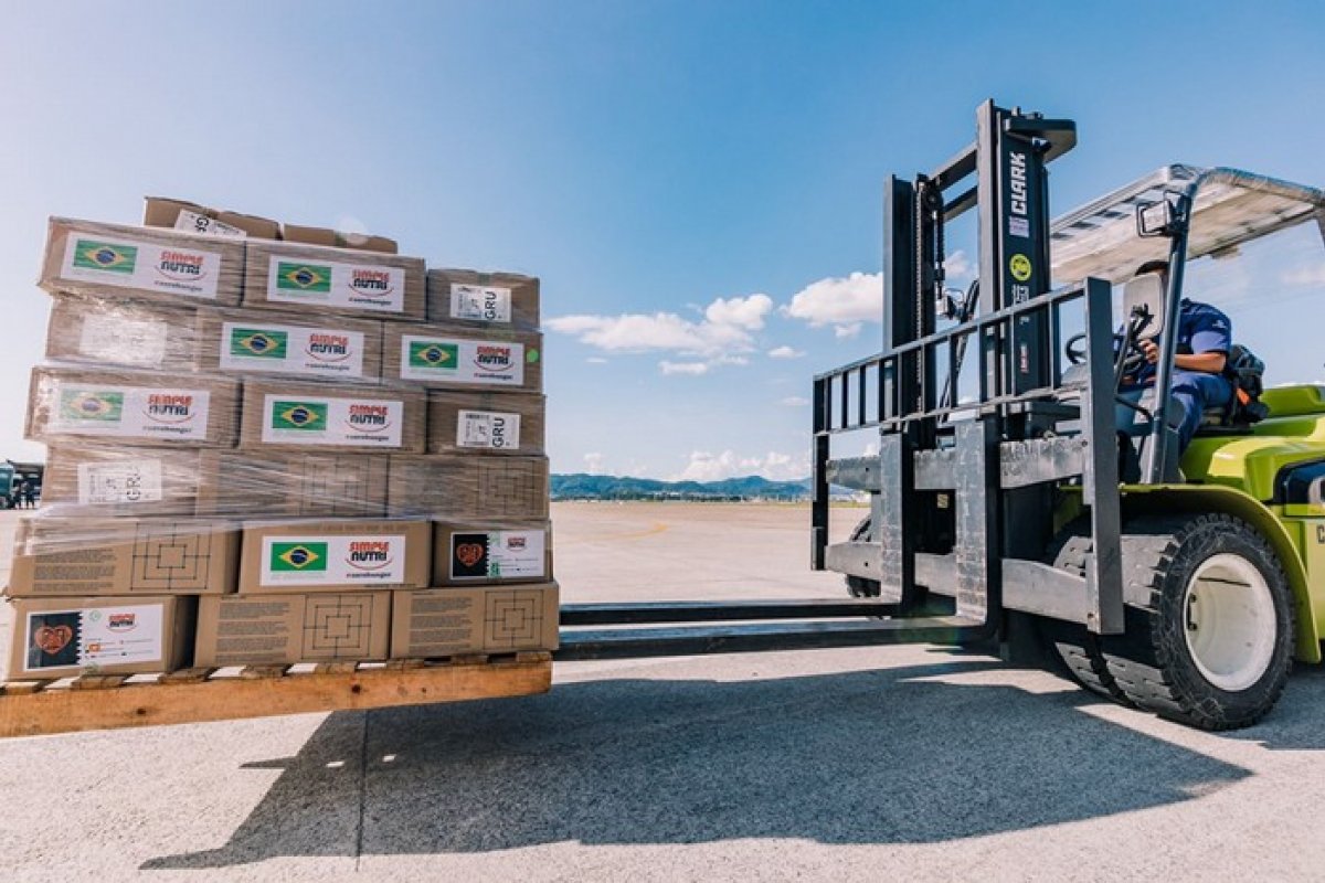 Brasil envia alimentos e remédios para Ucrânia