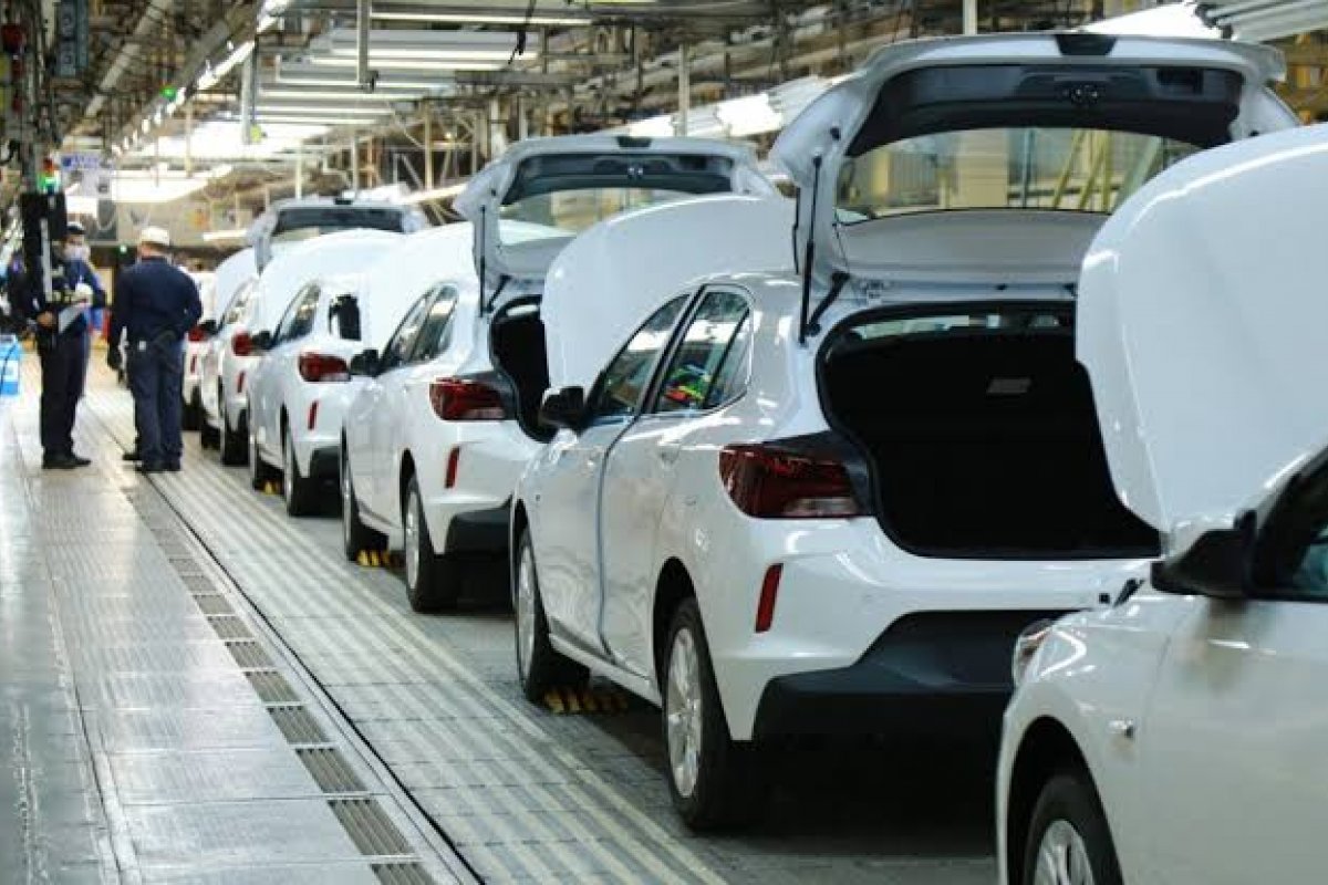 Anfavea registra crescimento na produção de carros em 14,1%