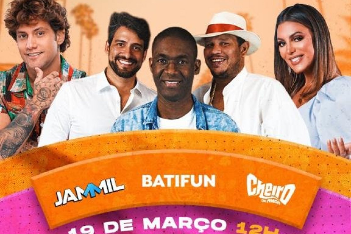Jammil, Batifun e Cheiro de Amor são as atrações do evento “Txau Verão” que acontecerá em novo local!