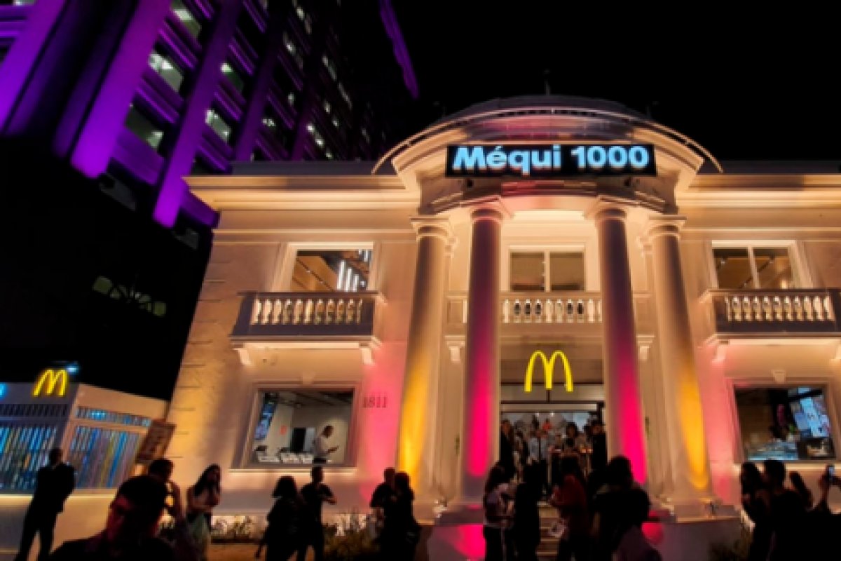 O milésimo McDonald’s brasileiro é inaugurado na Av. Paulista 