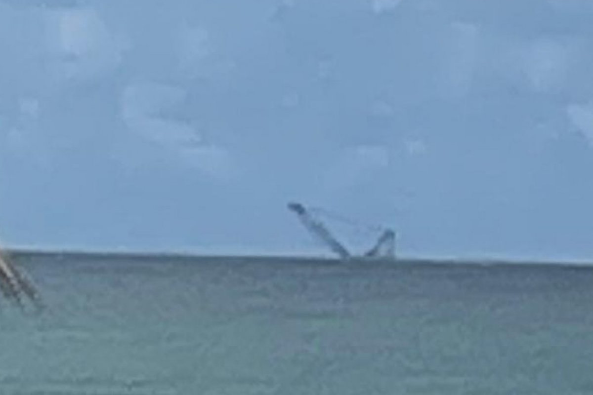 Capitania e Bombeiros negam acidente e vítimas em plataforma na Praia de Diogo