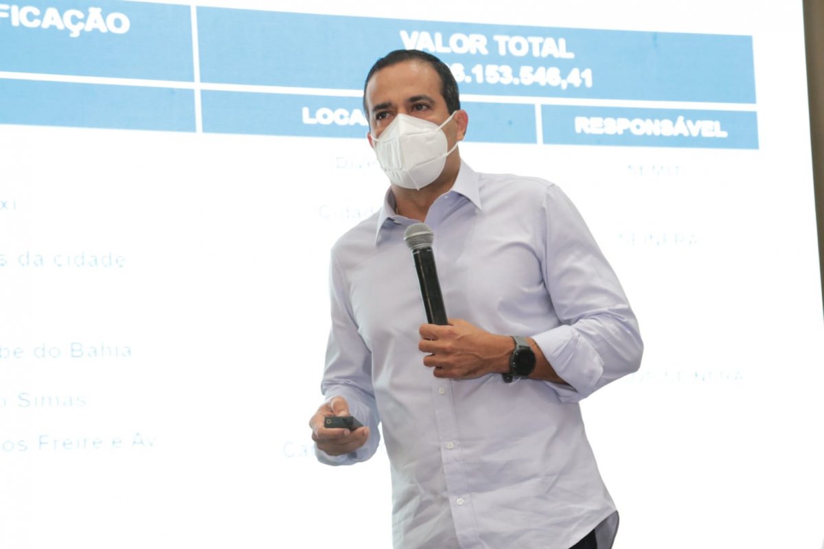 Bruno Reis apresenta conjuntos de ações para celebrar os 473 anos de Salvador