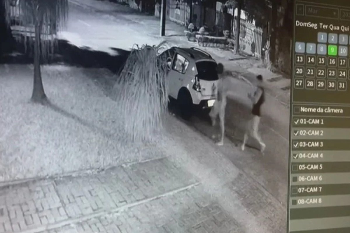 Vídeo: Personal trainer espanca morador de rua após flagrar traição de mulher