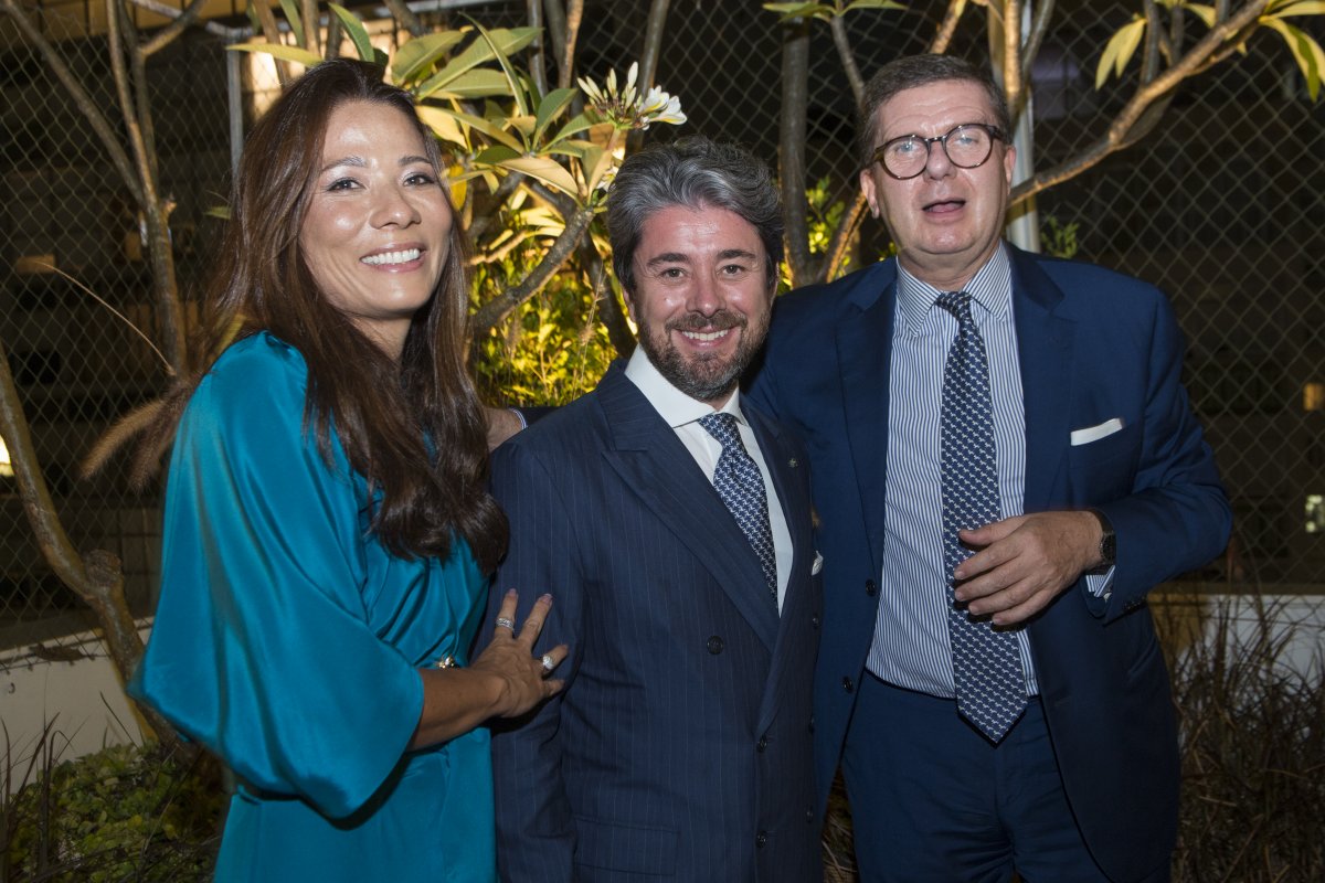 Presidente da Câmara de Comércio Ítalo-Brasileira de São Paulo abriu as portas de sua residência para receber o Embaixador da Itália no Brasil!