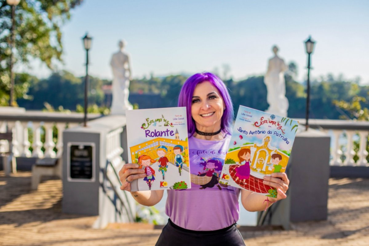 Literatura e tecnologia se conectam em lançamento de Léia Cassol para revelar as etapas da produção de uma obra às crianças!