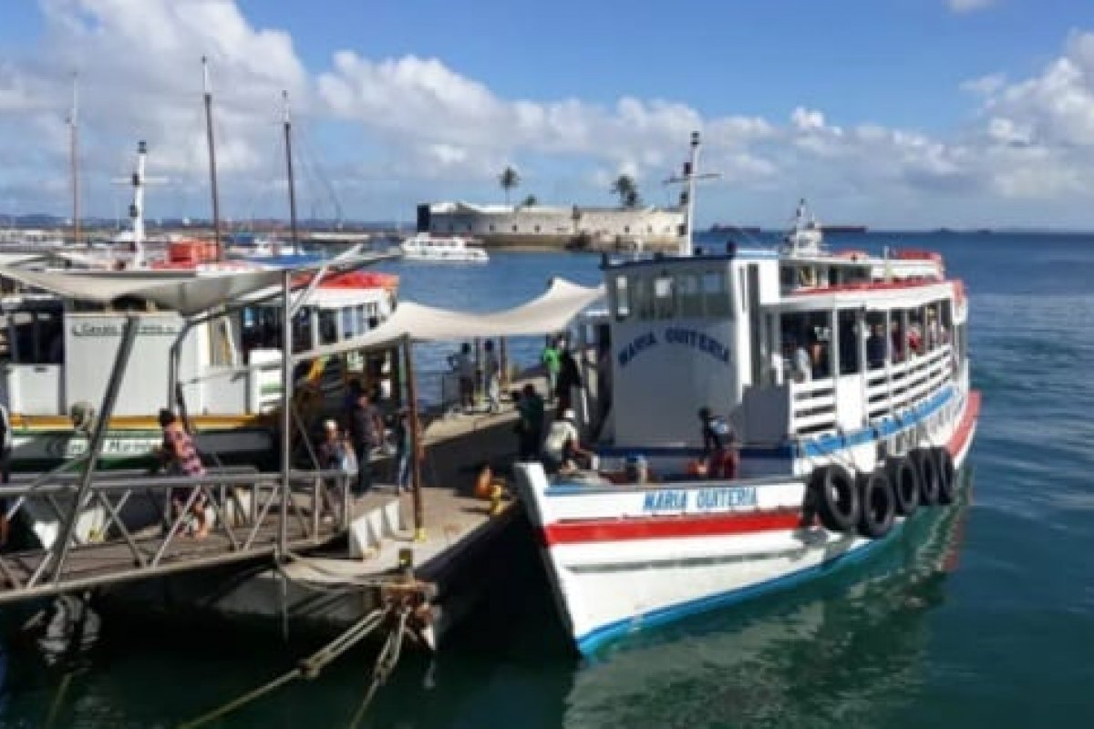 Travessia Salvador-Mar Grande faz parada de 2h30 neste sábado (19)