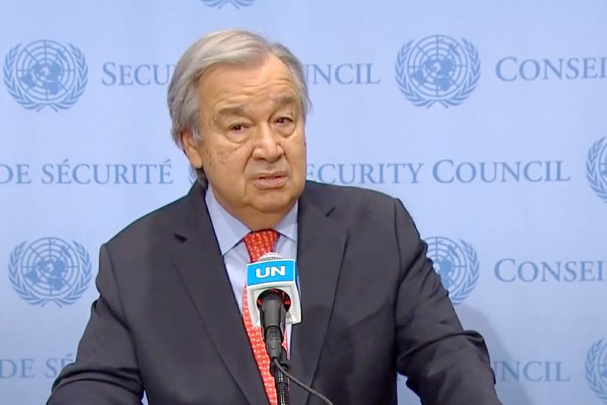 Chefe da ONU afirma que guerra na Ucrânia não terá vencedores