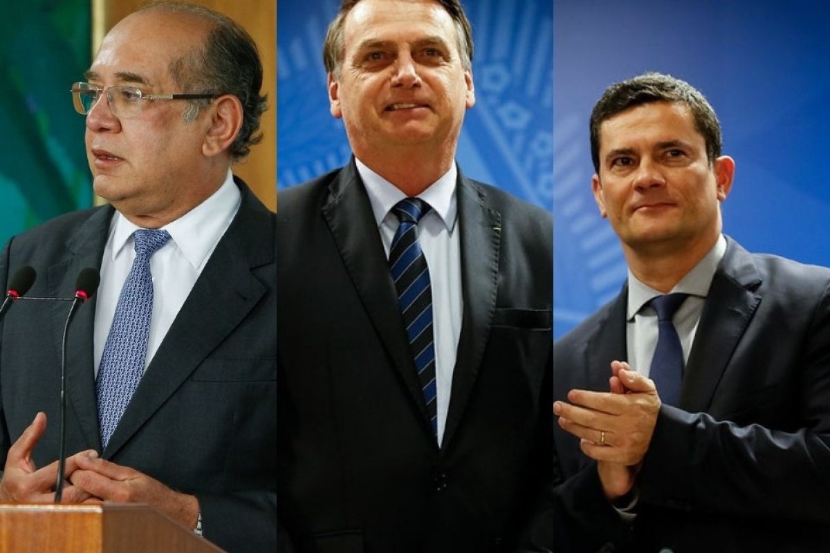 Gilmar Mendes diz que legado de Bolsonaro é devolver Moro ao nada
