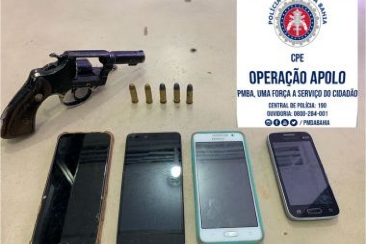 Acusados de assalto a ônibus em Pernambués são presos em Salvador