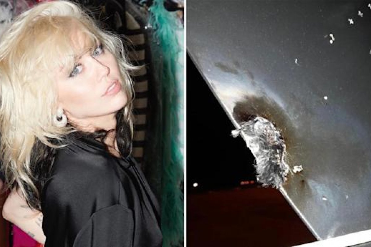 Avião em que Miley Cyrus viajava é atingido por raio e faz pouso forçado