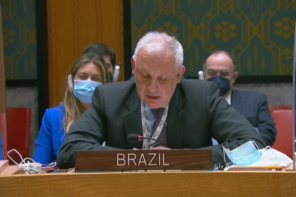 ONU: Embaixador diz que Brasil está preocupado com vulneráveis na guerra