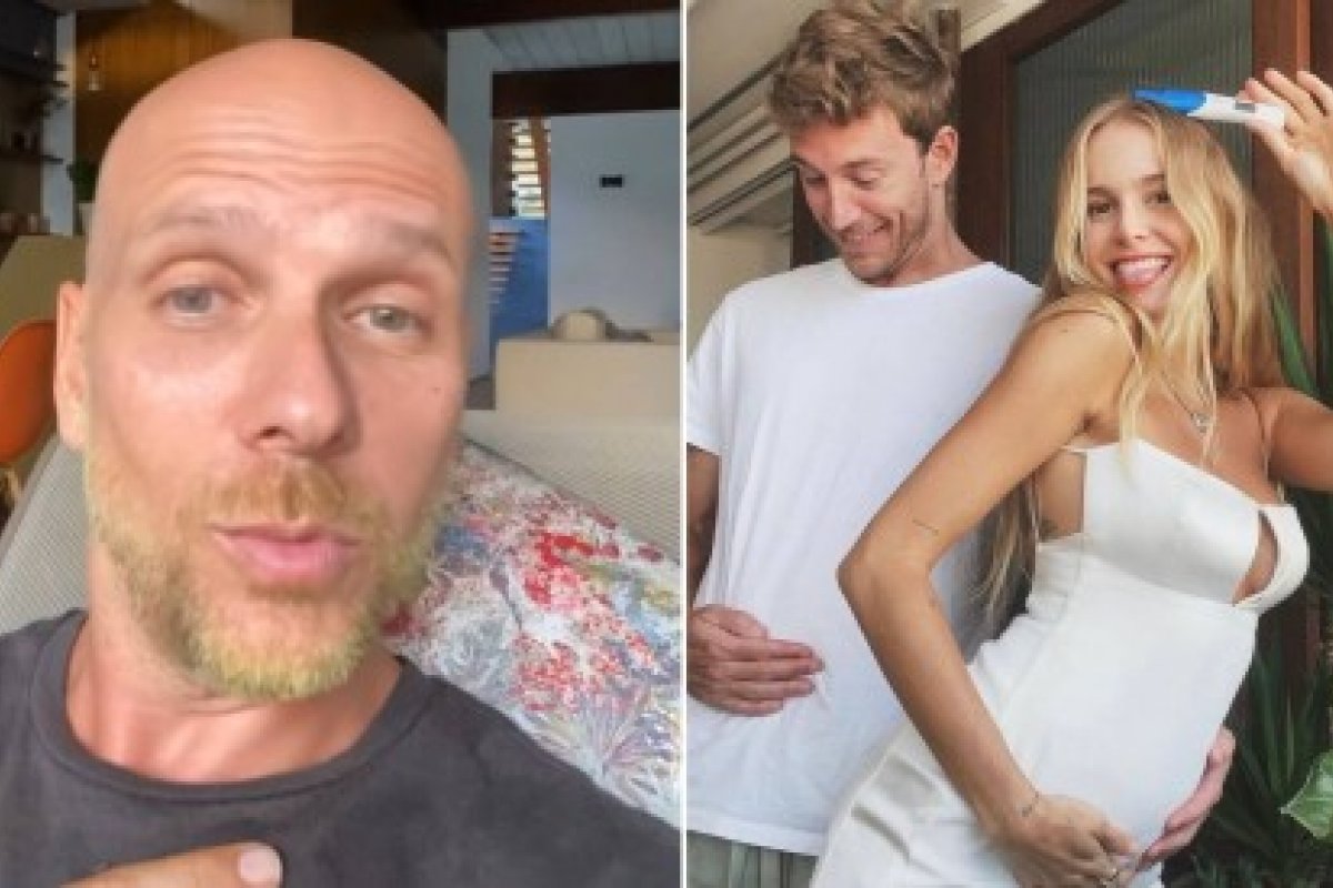 Ex- nadador Fernando Scherer, o Xuxa será vovô pela primeira vez!