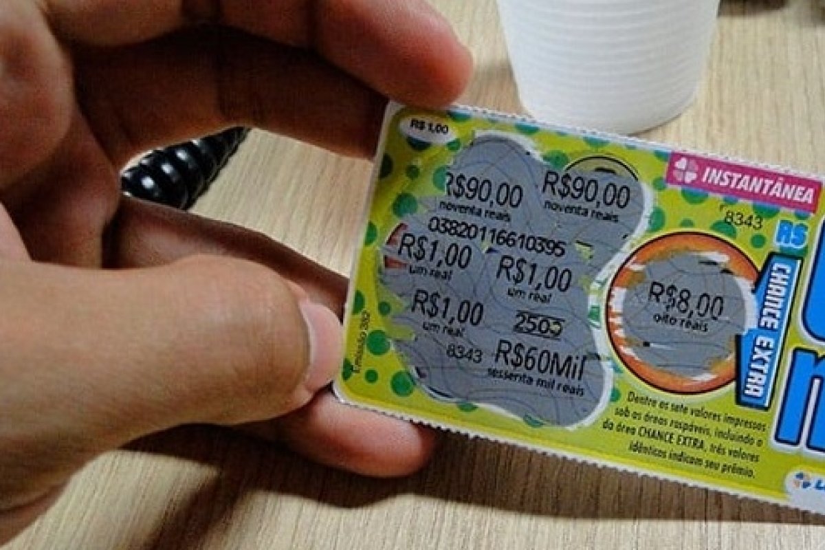 A Lotex, mais conhecida como "Raspadinha" será leiloada nesta terça-feira (22)