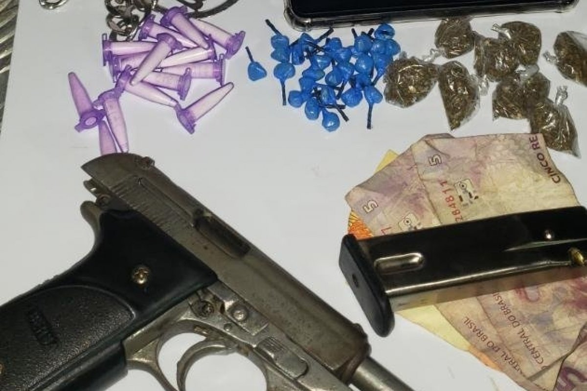 Homem é preso em flagrante após ser acusado de tráfico