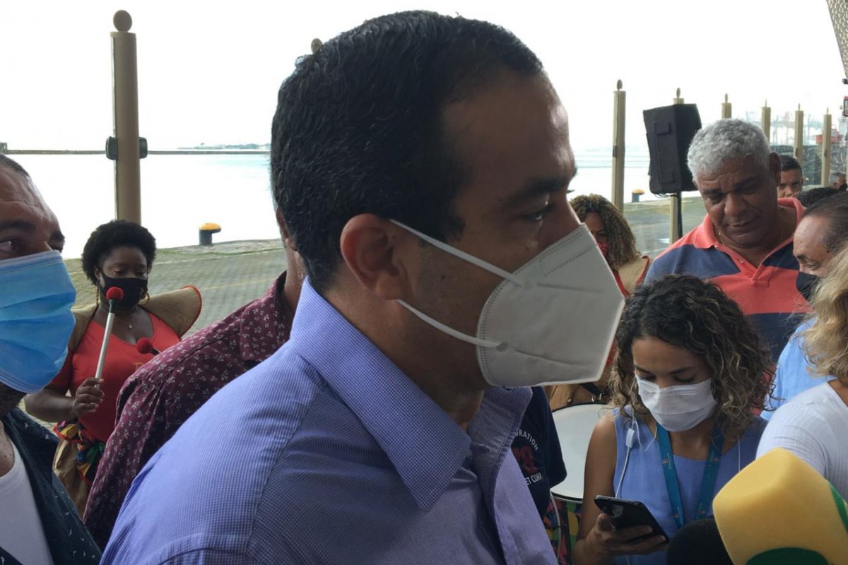 Bruno Reis diz que uso de máscaras ‘não faz mais sentido’