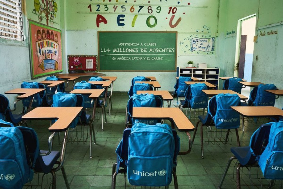 “Novo normal é retornar as crianças às salas de aula”, diz Unicef