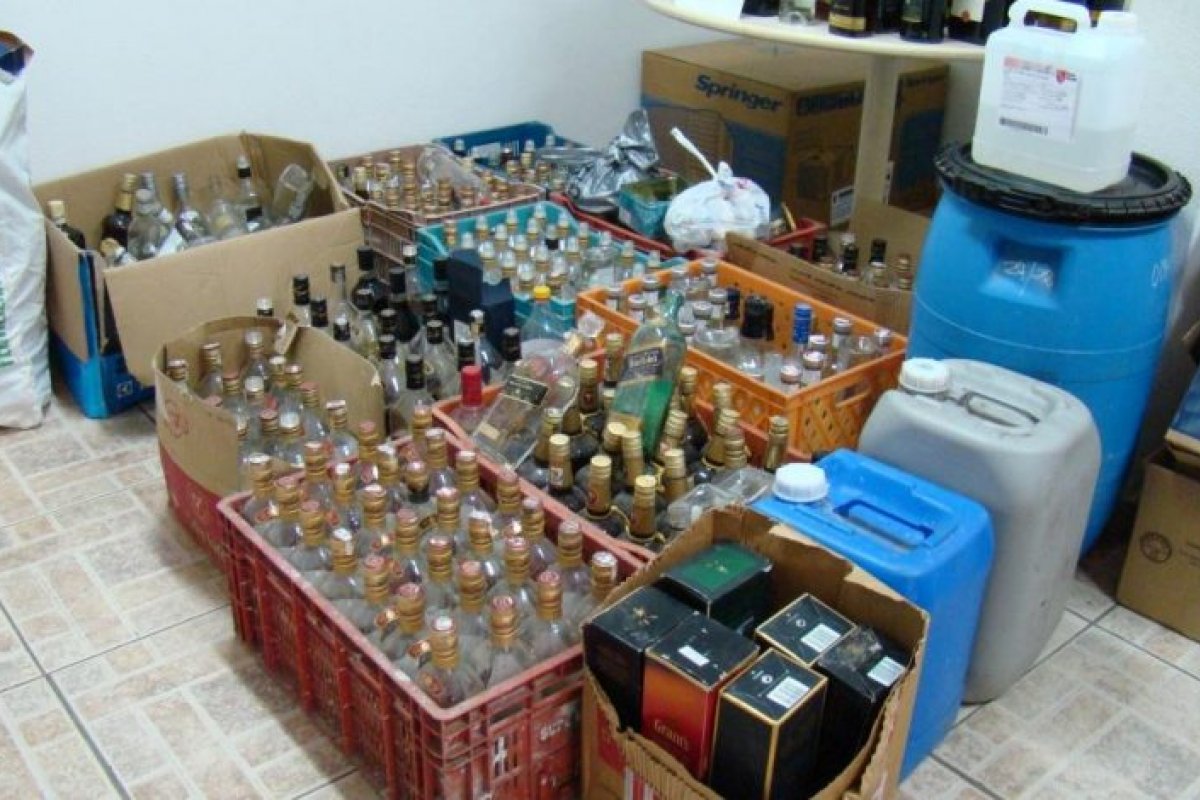Bahia teve maior apreensão de bebidas alcoólicas genéricas em 2021