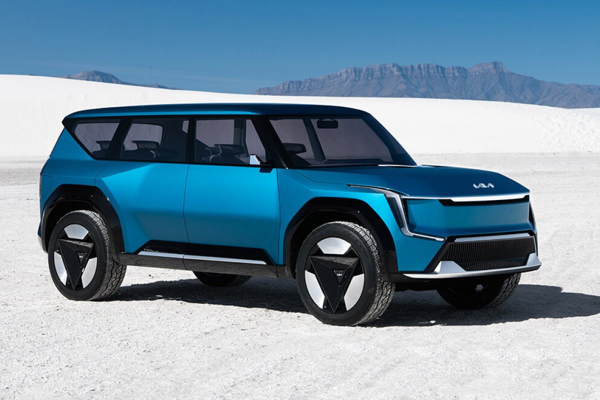 Kia promete SUV elétrico de 7 lugares para o ano que vem