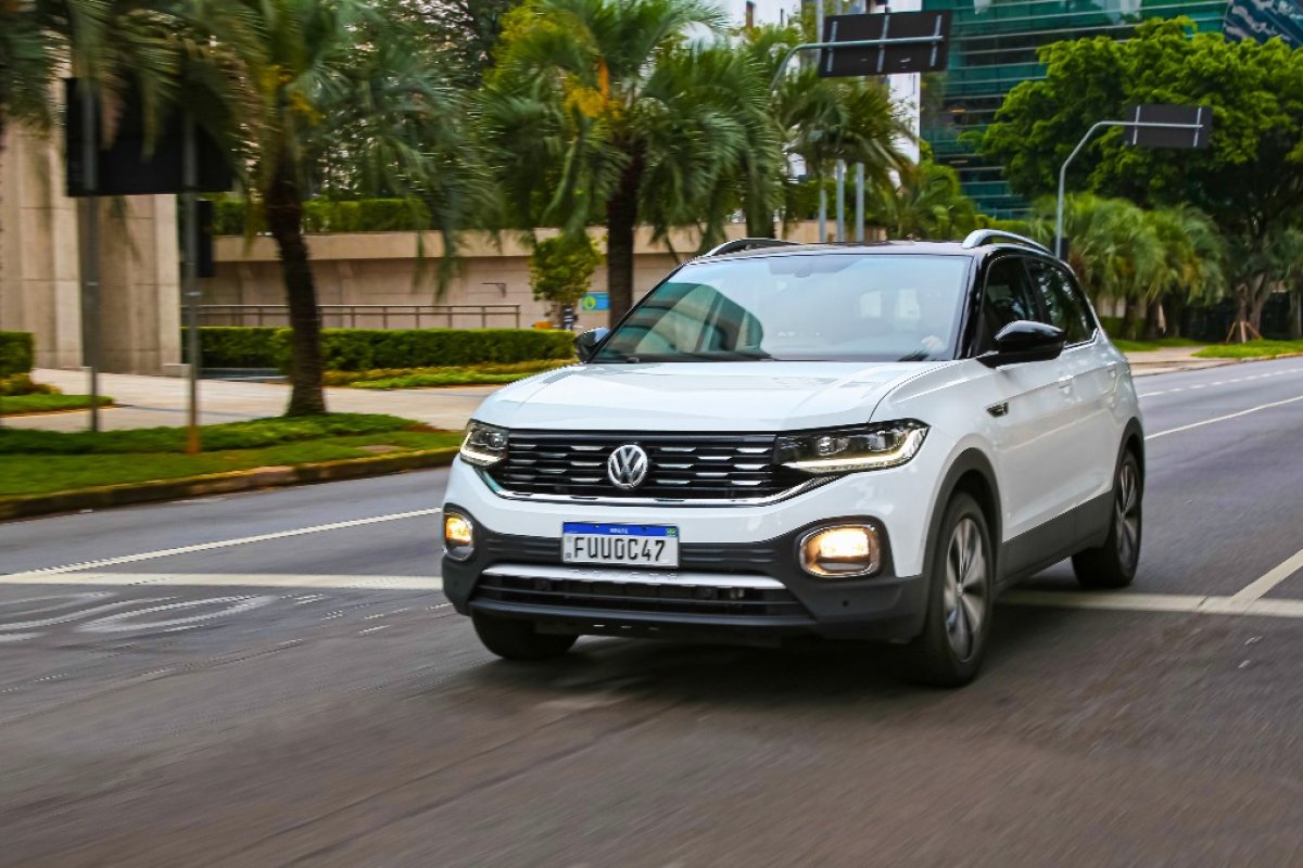 Volkswagen T-Cross foi o SUV mais vendido no varejo em março 