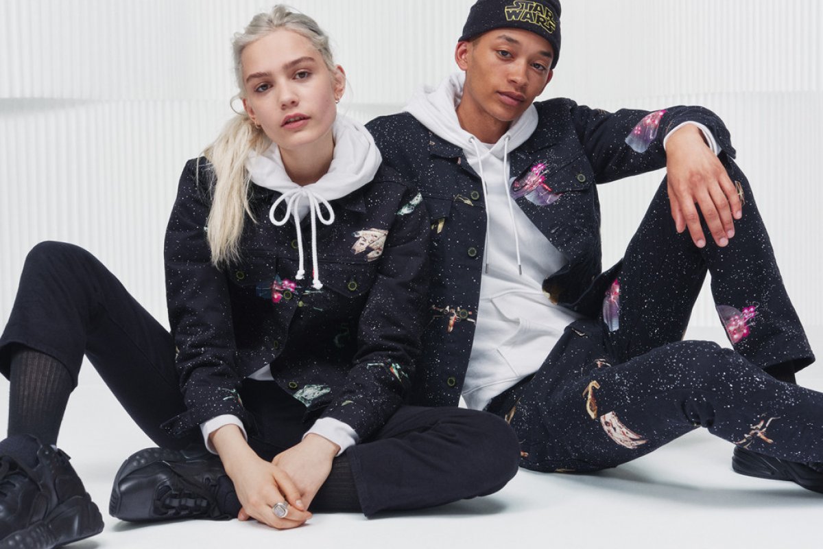 Levi’s lança linhas de roupas inspirada na franquia Star Wars