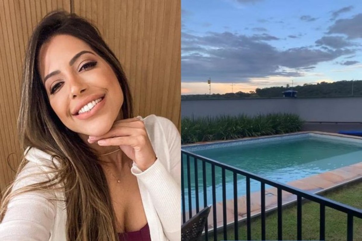 Ex-BBB Laís Caldas abre sua mansão em Goiás!