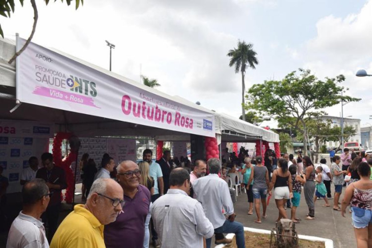 Outubro Rosa: prefeitura realiza feira de saúde voltada para mulheres 