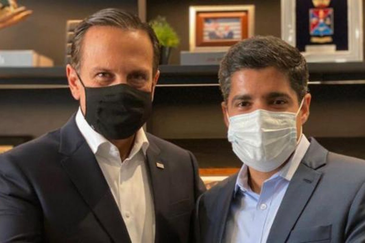 "Se votasse na Bahia, meu voto seria de ACM Neto", afirma João Doria