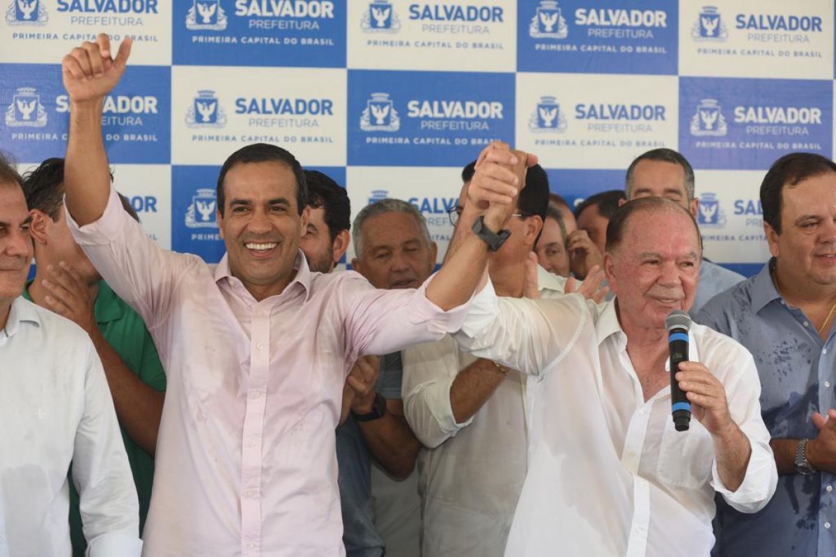 Bruno Reis diz estar ‘feliz’ com presença de Leão na chapa