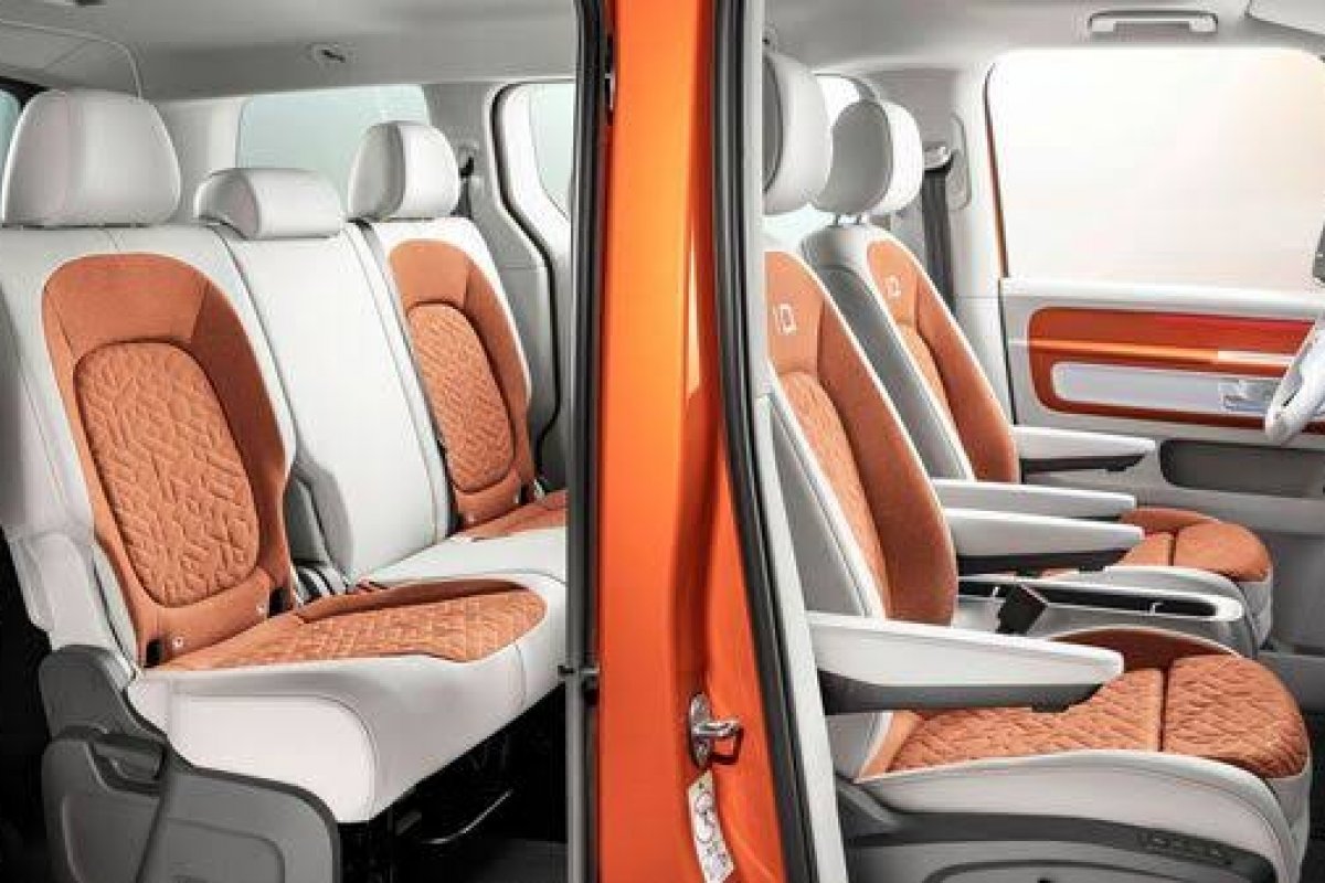 Nova Kombi elétrica terá acabamento interno com plástico reciclável