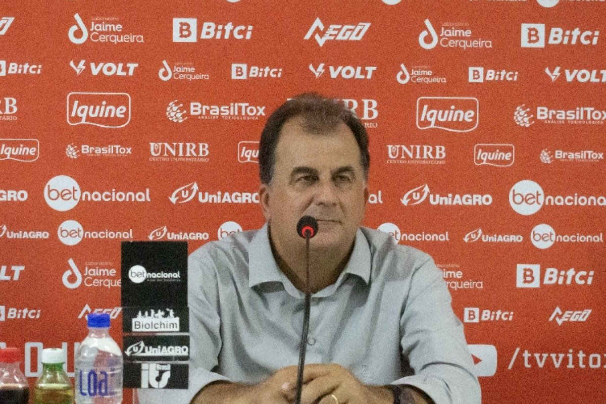 Fábio Mota anuncia parceria do Vitória com a Heineken