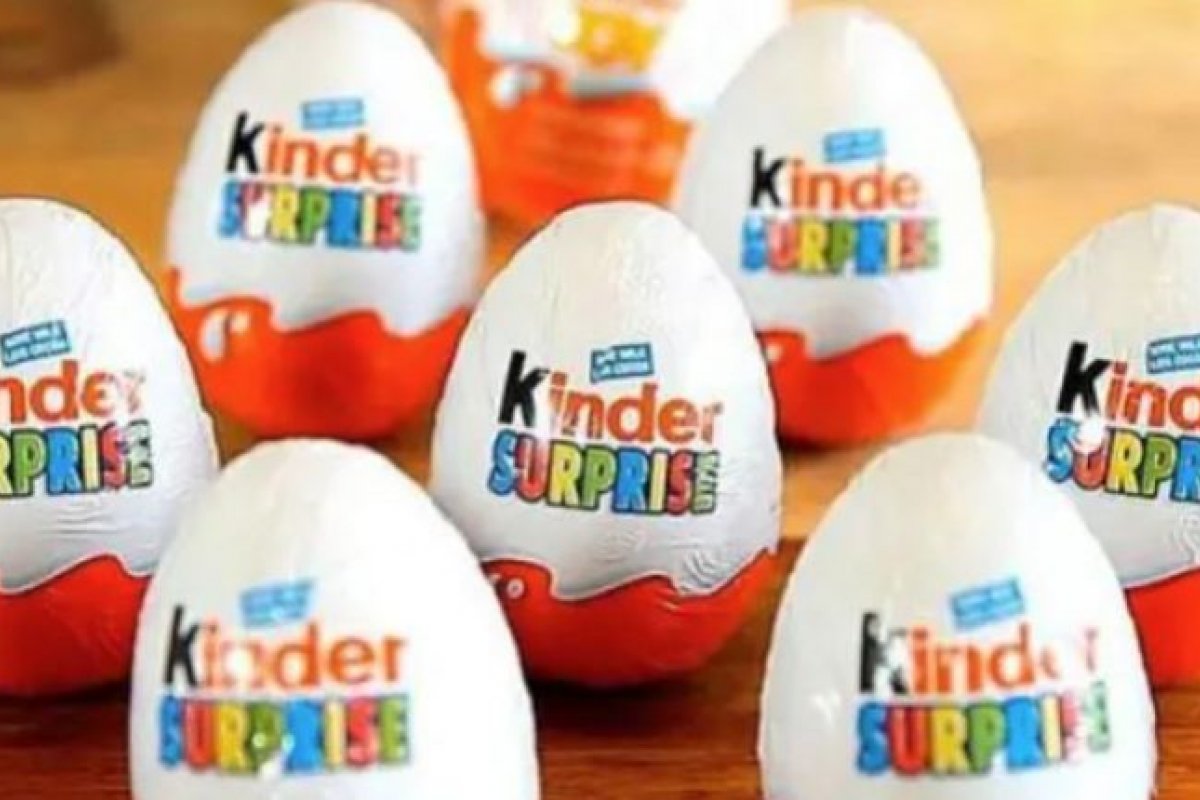 Ministério da Justiça pede retirada de Kinder Ovo após casos de contaminação na Europa