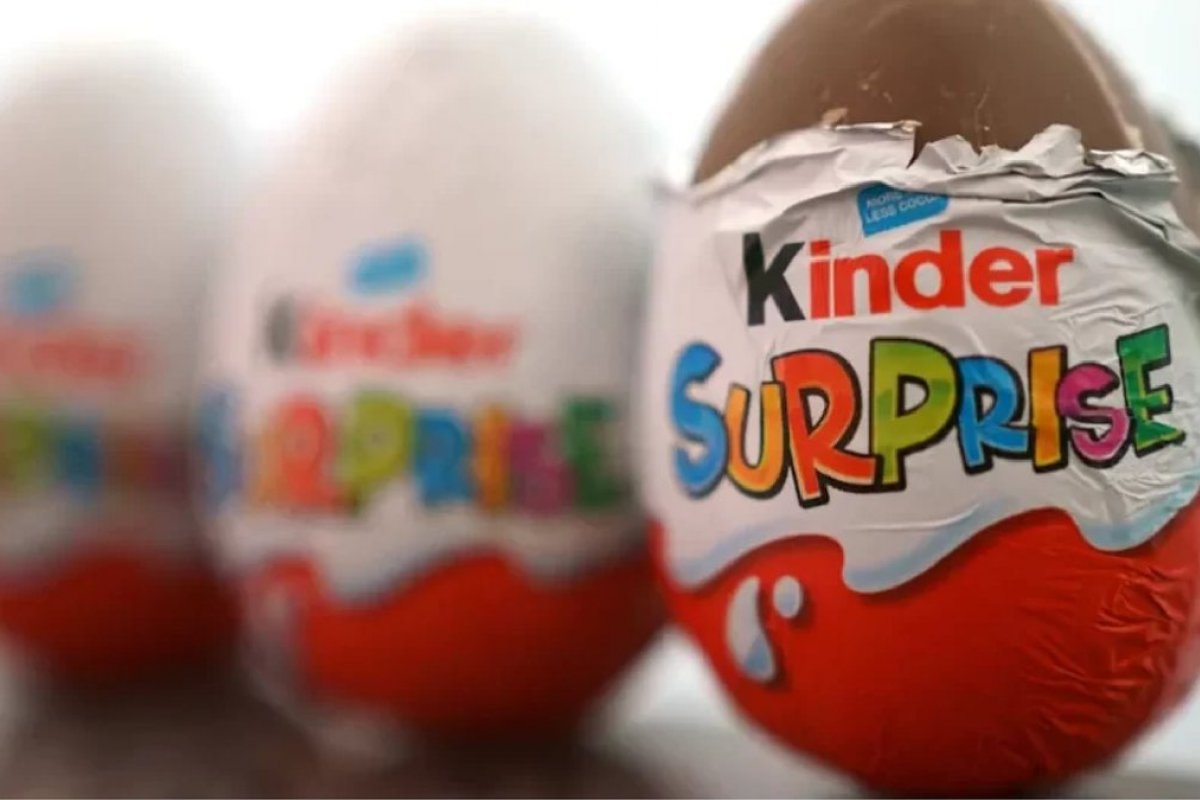 Anvisa recebe alerta internacional sobre salmonela no Kinder Ovo