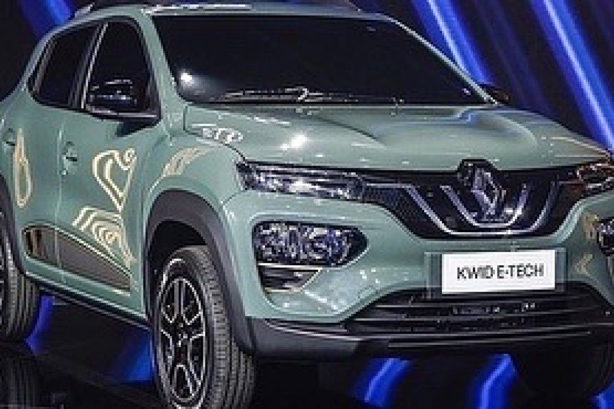 Renault Kwid elétrico chega ao país por R$ 142,9 mil 