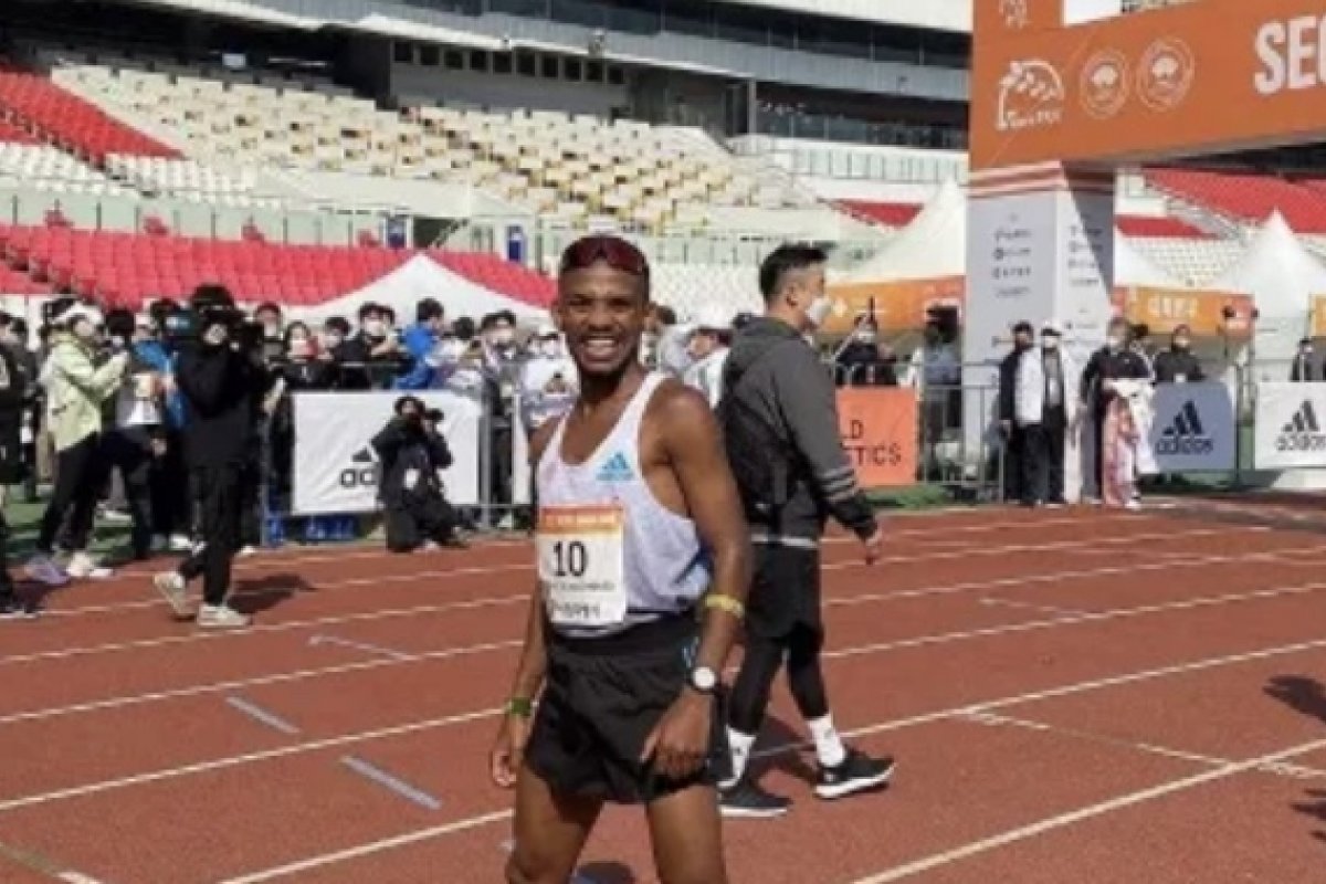 Daniel Nascimento quebra recorde sul-americano na Maratona de Seul