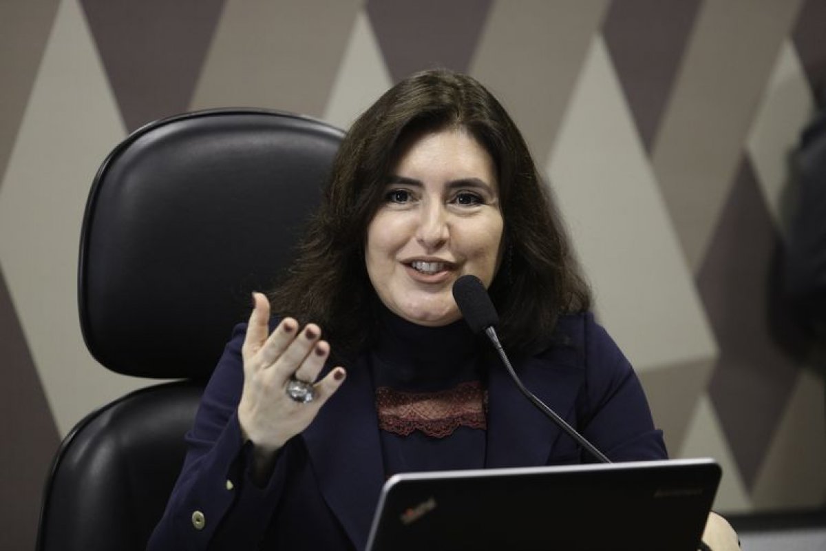Simone Tebet diz que não será vice se não for escolhida como o nome da terceira via