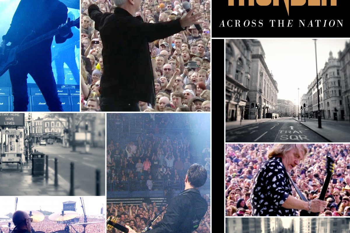 Banda britânica Thunder lança novo single "Across The Nation"