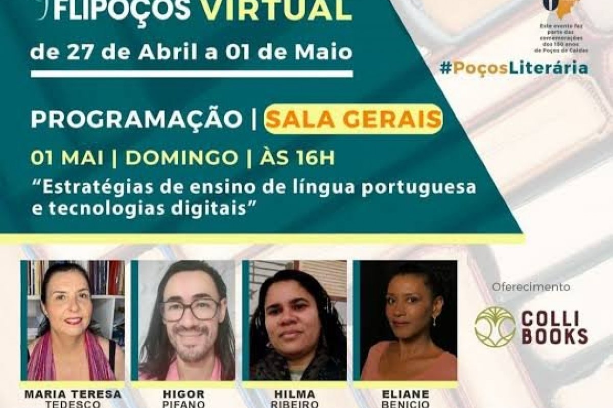 Professora da UERJ lança o livro ‘Estratégias de ensino de língua portuguesa e tecnologias digitais’ no Flipoços Virtual 2022
