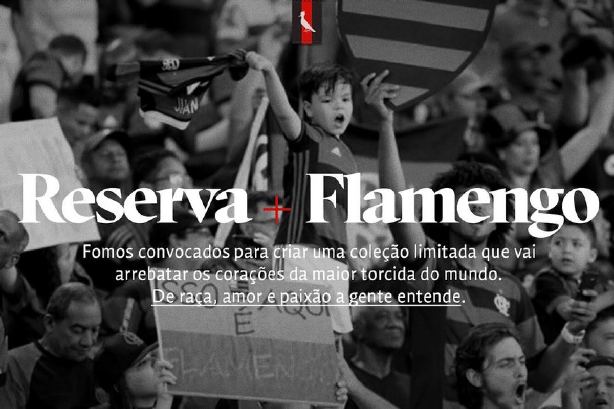 Em edição limitada, marca Reserva se une ao Flamengo para desenvolver coleção!