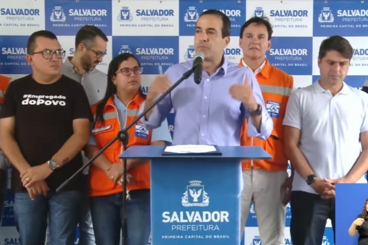 Bruno Reis diz Prefeitura de Salvador não precisa de ‘ajuda’ para realizar obras de encostas