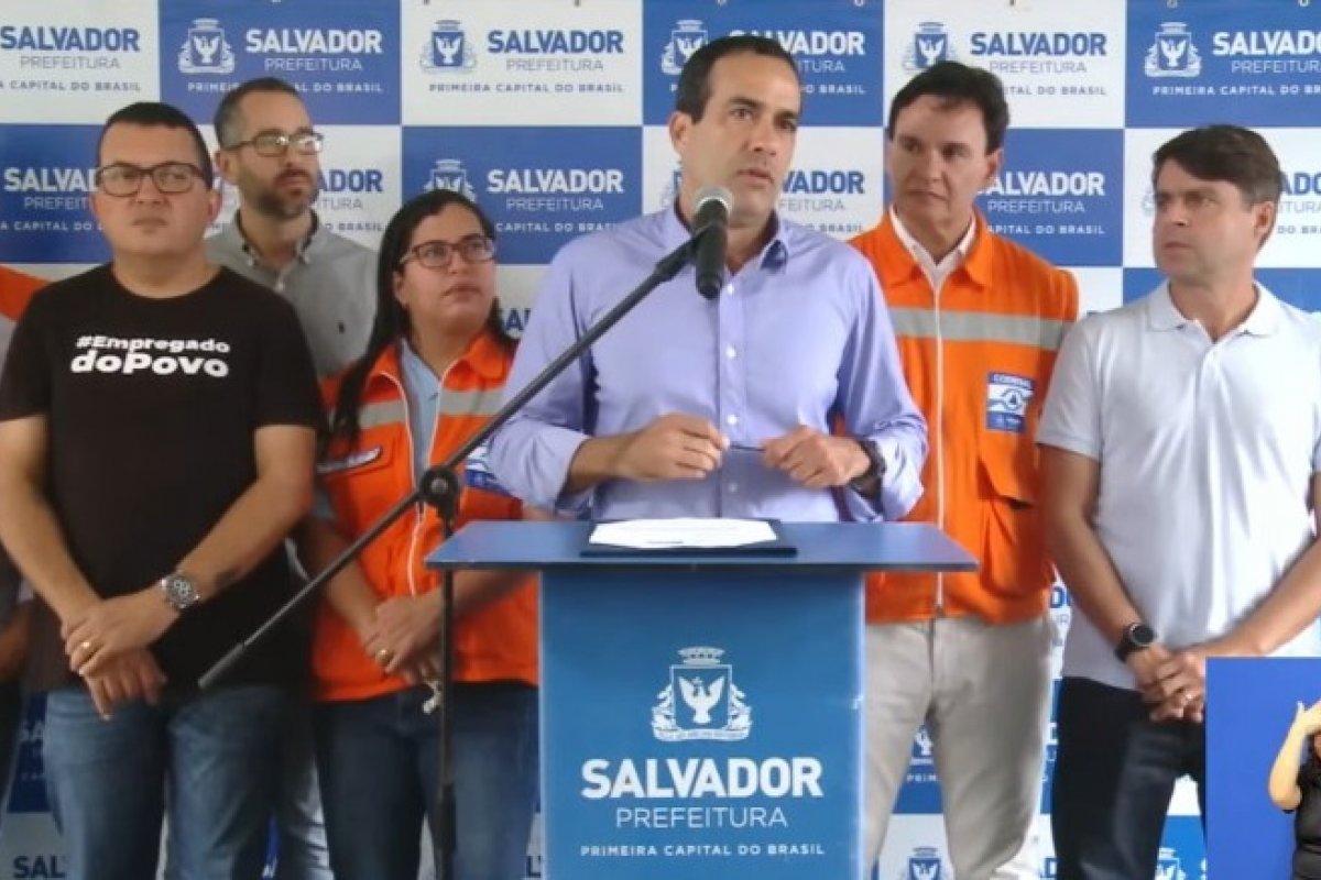 Chuva: Bruno Reis minimiza críticas sobre alagamento na Calçada