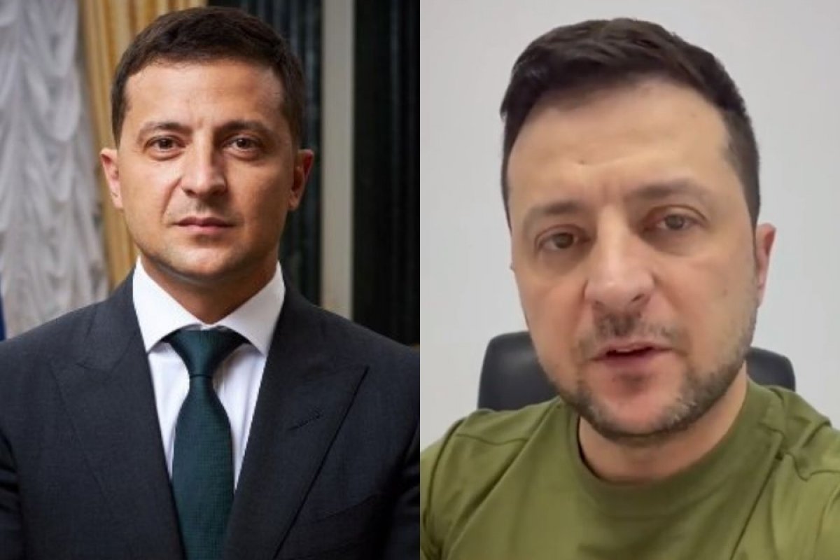 Volodymyr Zelensky: dois meses da guerra e a mudança de expressão do presidente ucraniano