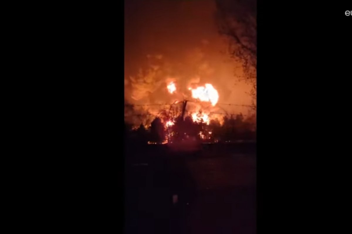 Rússia anuncia que vai investigar incêndio em depósito de petróleo em Bryansk