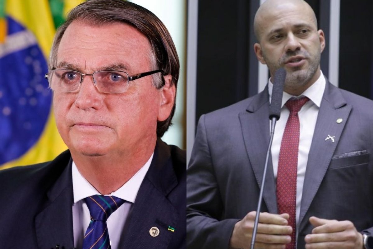 Bolsonaro diz estar 'orgulhoso e feliz' por indulto a Daniel Silveira
