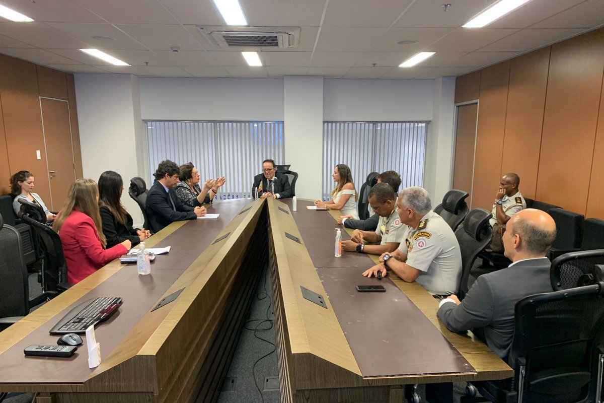 PGJ e Secretário de Segurança Pública discutem combate à criminalidade