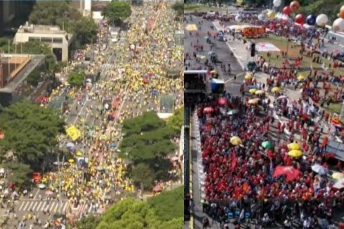 Presidenciáveis participam de manifestações pelo Brasil